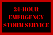 24-HOUR EMERGENCY STORM SERVICE